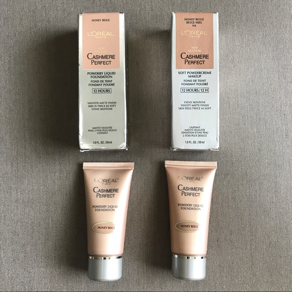 L'Oreal Cashmere Perfect Foundation HONEY BEIGE N6